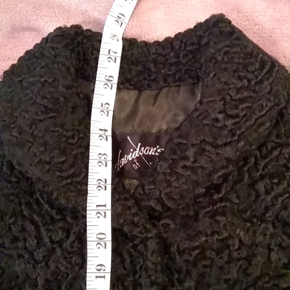 Davidson's of Indiana Genuine Lamb Fur Jacket  Sz L - Picture 10 of 10